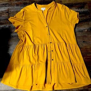 Wonderly Plus Size Tiered Top